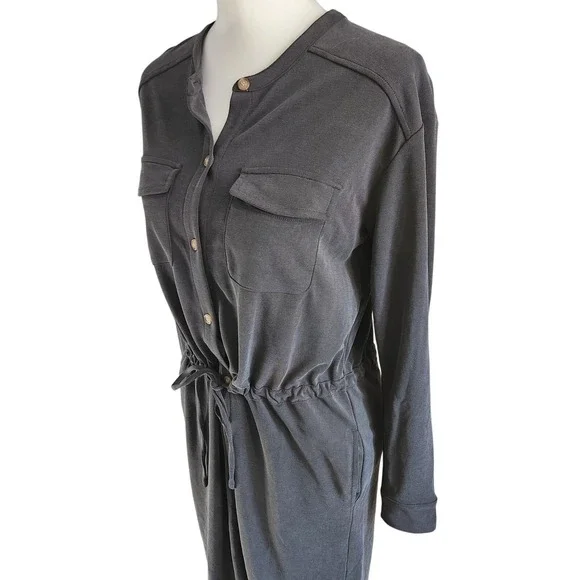 Lou & Grey for LOFT Softblend Black Dress With Pockets XS - Picture 10 of 10